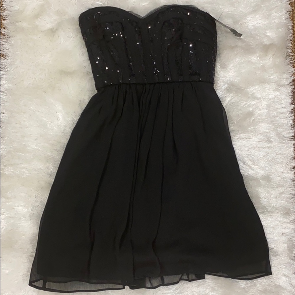 NWT BCBG strapless dress 0
